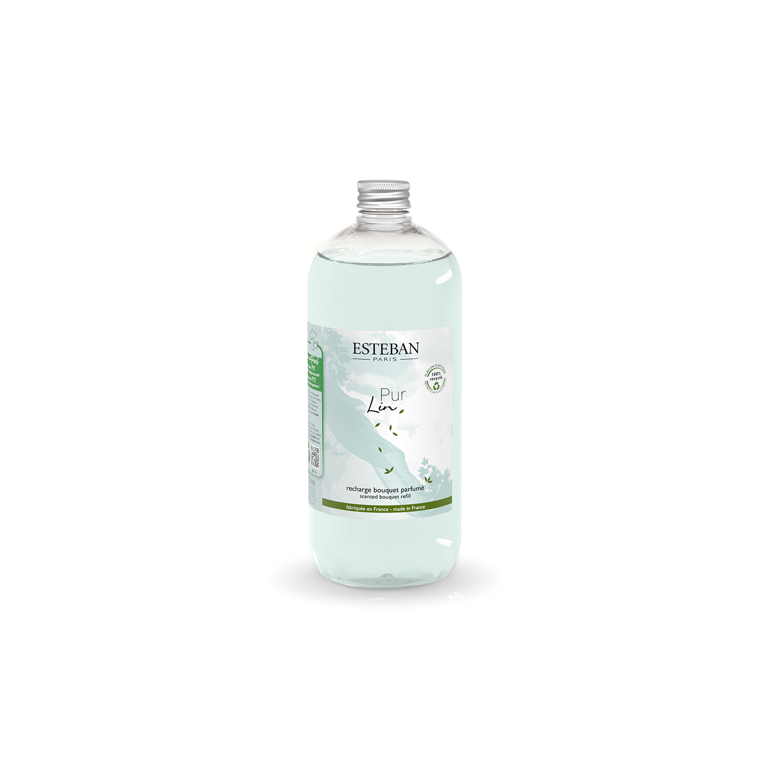 Esteban Pur Lin Lino Puro – Confezione Da 2 Ricariche Per Diffusore Auto Ceramica – Profumatore D'Aria