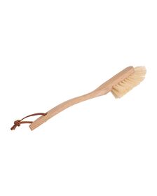 Spazzola Redecker Per Tappeti In Pelle Di Agnello E Pelliccia - Legno Di Faggio E Setole In Filo Di Acciaio, 21x10 Cm